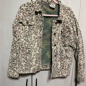 Style Rack Animal Print Jacket